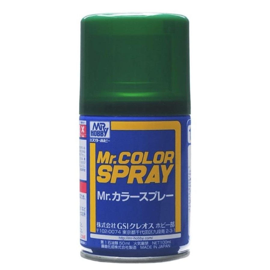 Hobby Supplies GSI | Mr Color Spray - S124 Dark Green Mitsubishi (Semi-Gloss/Aircraft)
