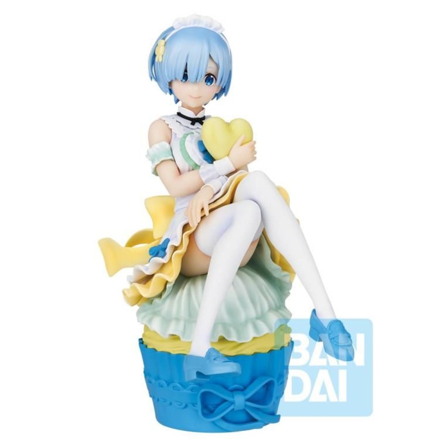 Figures Bandai | Rem - Sweet Happy Life! Ichibansho Figure